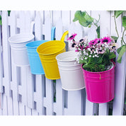 Hanging Flower Pots - Outdoor Wall Garden Decor