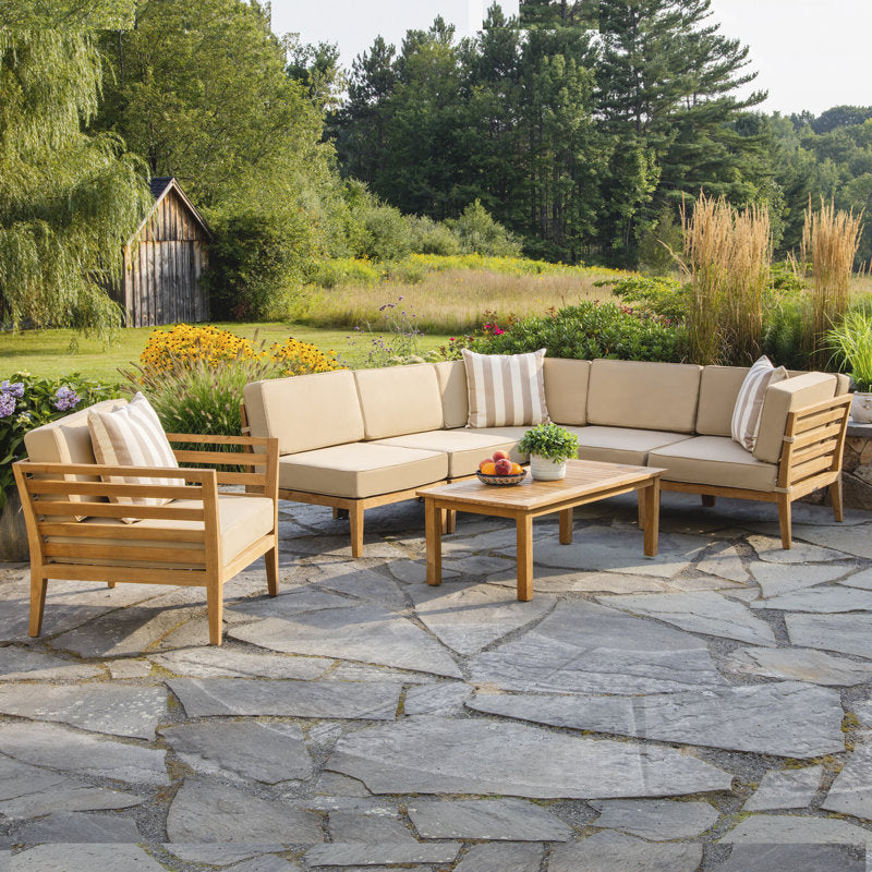 Madbury Road Krinden Outdoor 7 - Piece Conversation Set